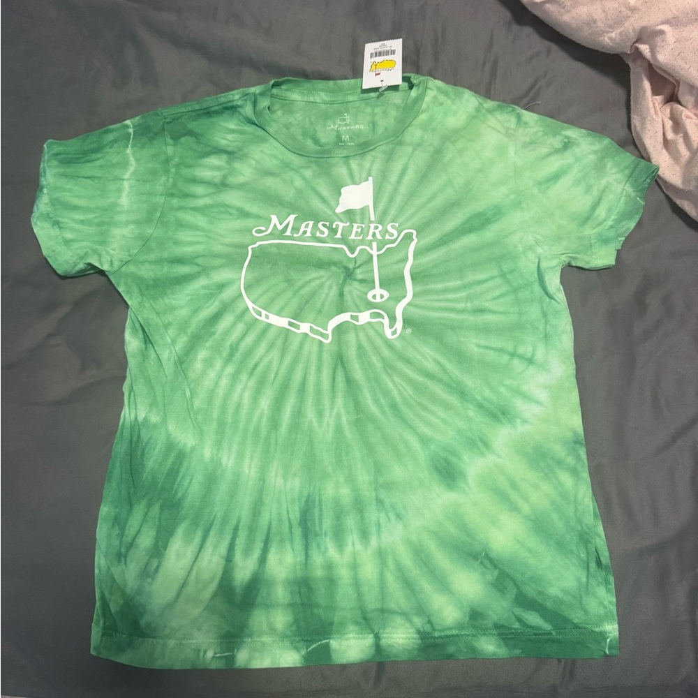 NWT Masters tie dye tee shirt, size YOUTH medium